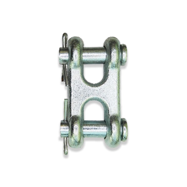 Aztec Lifting Hardware Clevis Double Link 3/8 ZP LDC038 Zoro